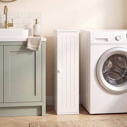 DREAMADE Toilet Paper Holder Cabinet, 4-Tier Bathroom Storage Cabinet