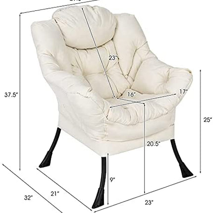 Modern Lazy Chair, Accent Contemporary Lounge Chair - Dreamade