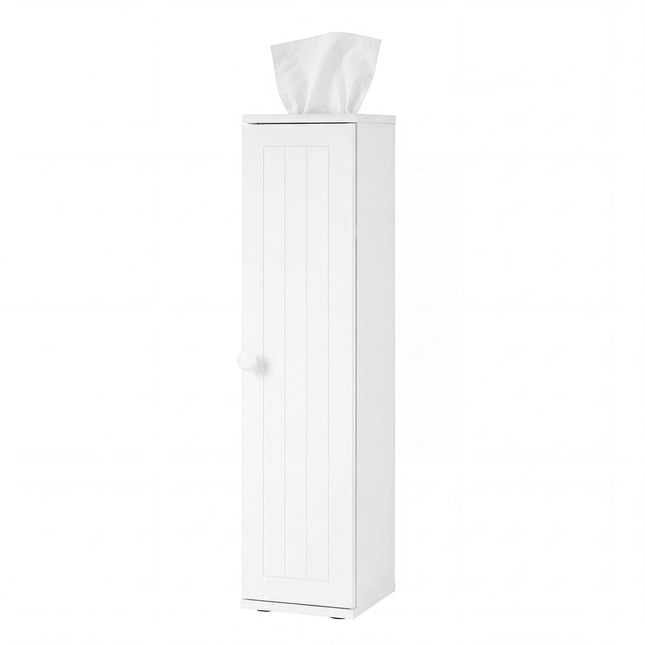 Dreamade Small Bathroom Storage Cabinet with Door and Removable Shelves