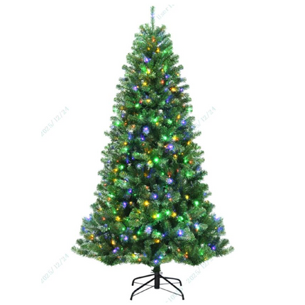 DREAMADE 6 FT Pre-Lit Christmas Tree, 845 Branch Tips Artificial Decor