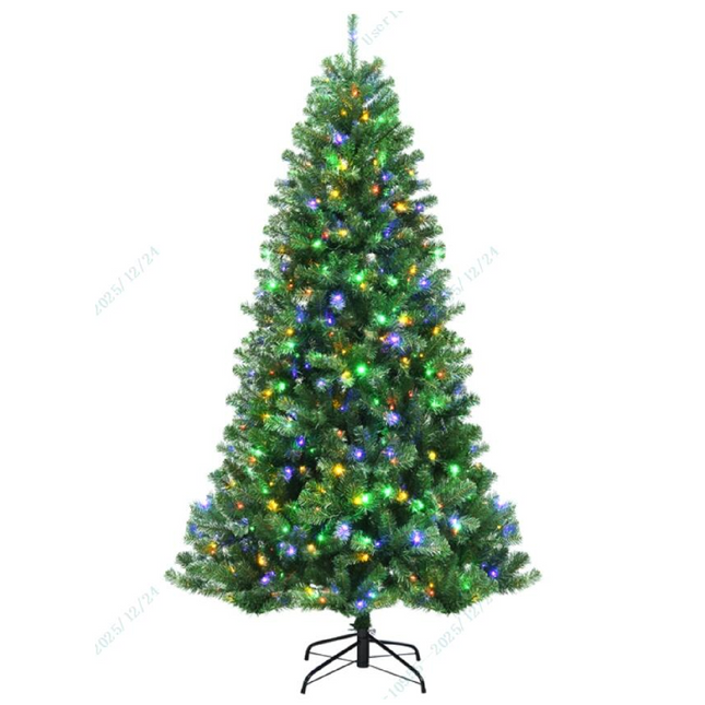 DREAMADE 6 FT Pre-Lit Christmas Tree, 845 Branch Tips Artificial Decor