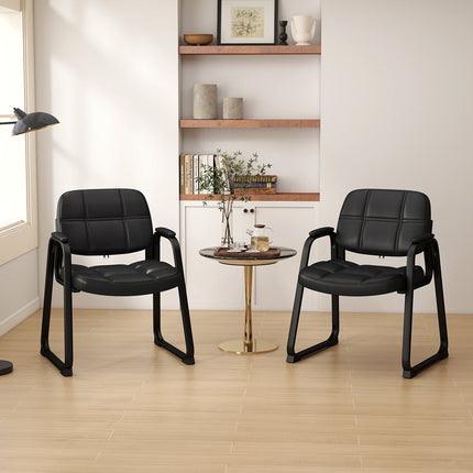 Dreamade Set of 2/4/6/8/10/12 Guest Chair, Ergonomic Reception Chair