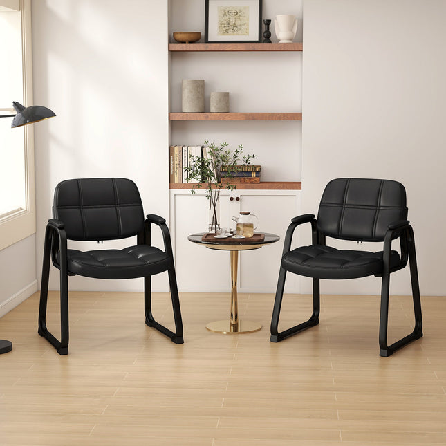 Dreamade Set of 2/4/6/8/10/12 Guest Chair, Ergonomic Reception Chair