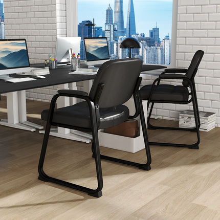 Dreamade Set of 2/4/6/8/10/12 Guest Chair, Ergonomic Reception Chair