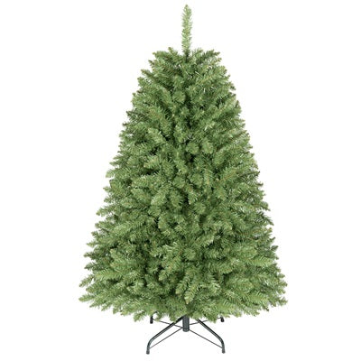 DREAMADE Christmas Tree | Artificial Christmas Tree Hinged Branches and Folding Metal Stand for Home