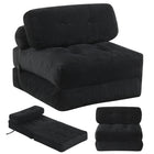 Folding Sofa Bed, Convertible Sleeper Chair with Pillow