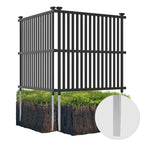 2 Panels / Black