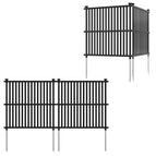 4 Panels / Black