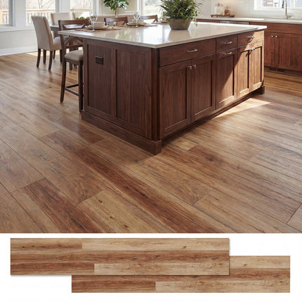 Dreamade 24/48-Pack Vinyl Flooring Planks 36" x 6", 36/72 Sq.Ft