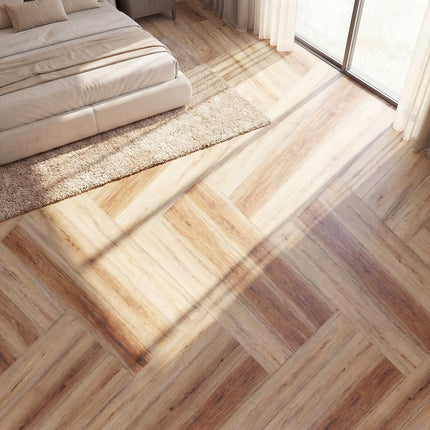 Dreamade 24/48-Pack Vinyl Flooring Planks 36" x 6", 36/72 Sq.Ft