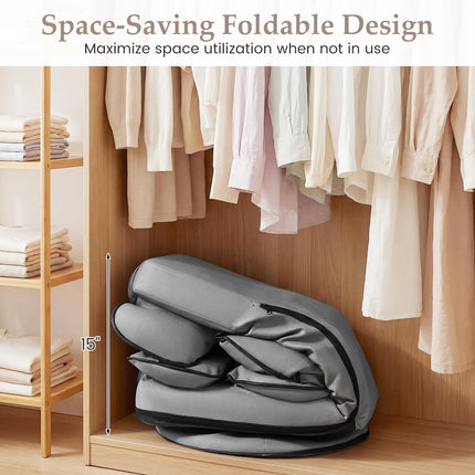 Dreamade 360° Swivel Floor Gaming Chair with 6-Position Adjustable Backrest & Sponge Filling