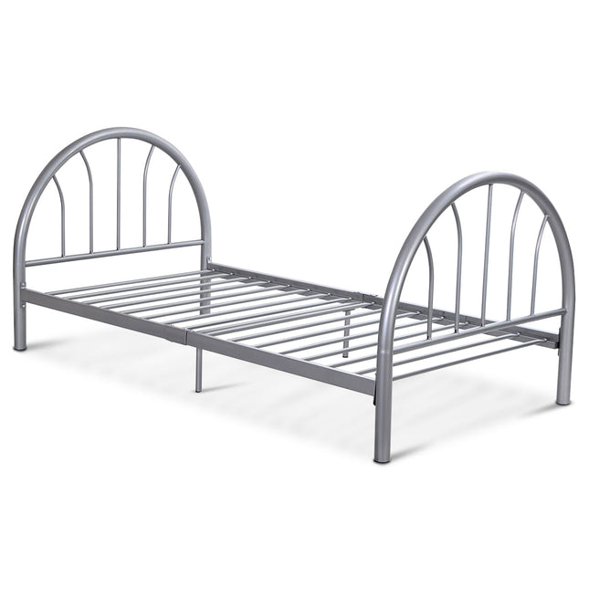 Dreamade 83" x 42" x 35" Metal Bed Platform Frame Twin Size Bedroom Home Furniture