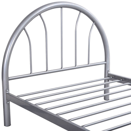 Dreamade 83" x 42" x 35" Metal Bed Platform Frame Twin Size Bedroom Home Furniture