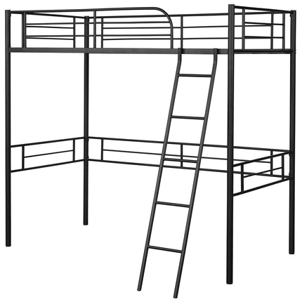 Dreamade Heavy Duty Twin Loft Bed with Ladder