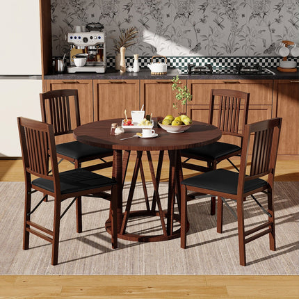 Dreamade Folding Dining Chairs Set (2/4)