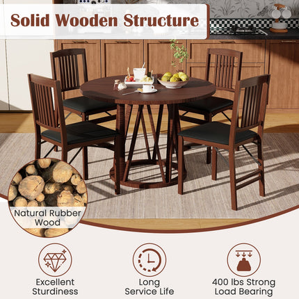 Dreamade Folding Dining Chairs Set (2/4)