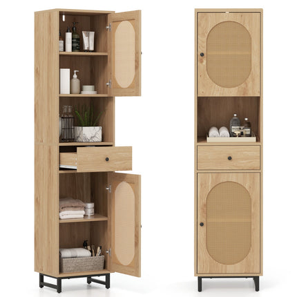 Dreamade 67" Tall Bathroom Cabinet