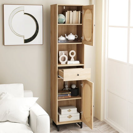 Dreamade 67" Tall Bathroom Cabinet
