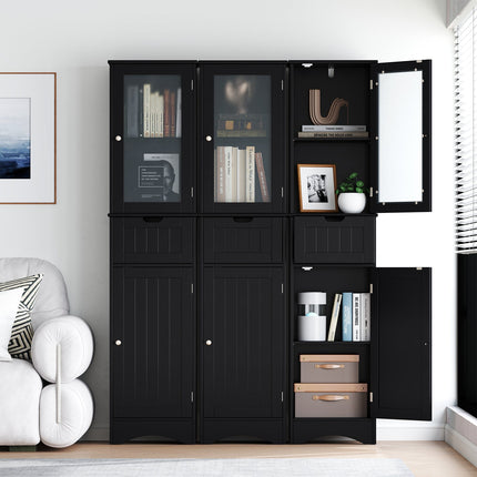Dreamade Freestanding Bathroom Storage Cabinet