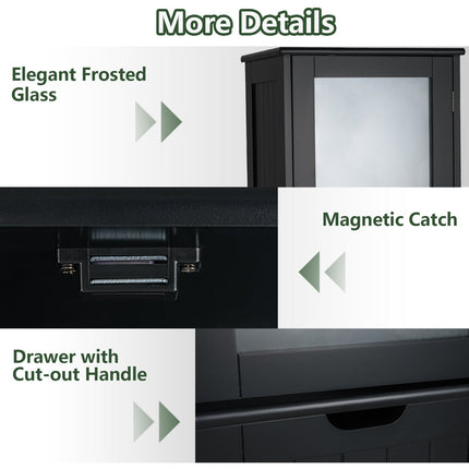 Dreamade Freestanding Bathroom Storage Cabinet