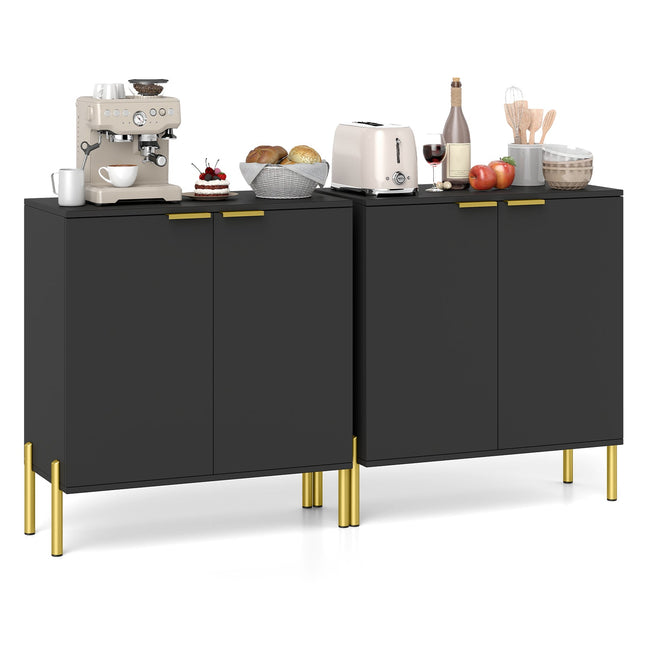 Dreamade Buffet Cabinet with Storage, 2-Door Kitchen Sideboard with Storage Cabinet