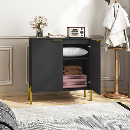 Dreamade Buffet Cabinet with Storage, 2-Door Kitchen Sideboard with Storage Cabinet