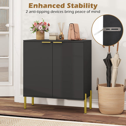 Dreamade Buffet Cabinet with Storage, 2-Door Kitchen Sideboard with Storage Cabinet