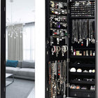 DREAMADE Jewelry Armoire Over The Door Mirror Jewelry Cabinet
