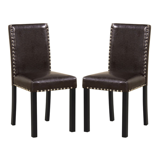 Dreamade Dining Chairs Set of 2/4 with Solid Rubber & Bent Wood Legs