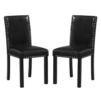 Dreamade Dining Chairs Set of 2/4 with Solid Rubber & Bent Wood Legs