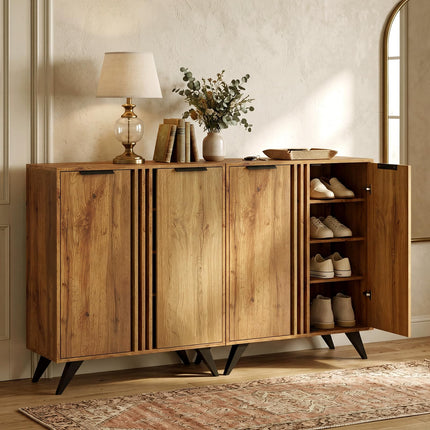 Dreamade Shoe Storage Cabinet with 2 Doors