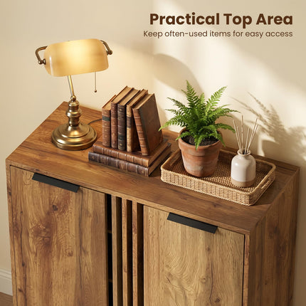 Dreamade Shoe Storage Cabinet with 2 Doors