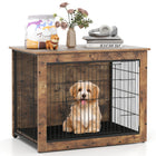 Dreamade Dog Crate Furniture with Cushion - 33