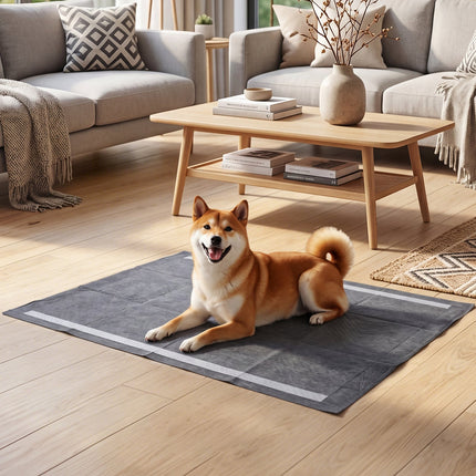 Dreamade 150-Pack 36" x 24"/24" x 24" Charcoal Dog Pee Pads