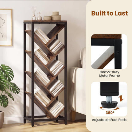 Dreamade 9-Tier Tree Bookshelf for Books/CDs