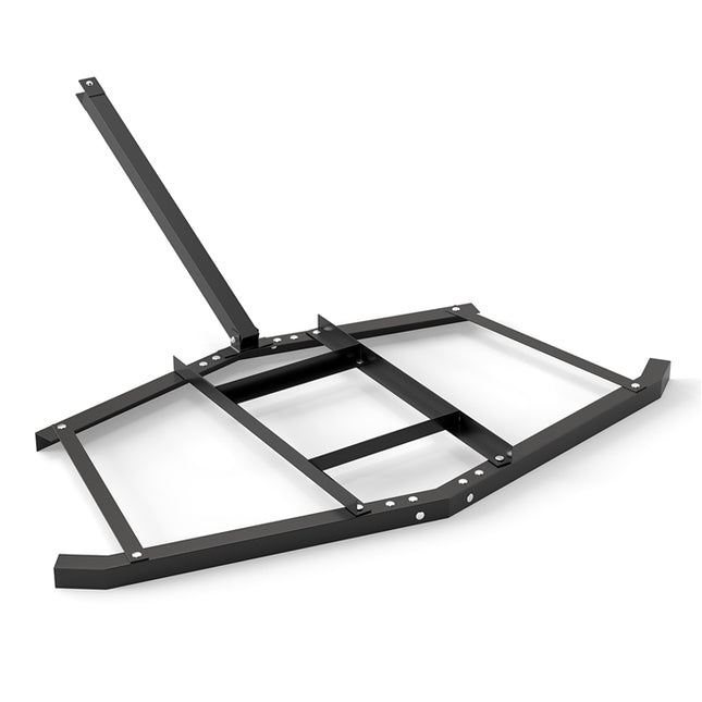 DREAMADE 66" Driveway Drag Harrow, Tow Behind Landscape Harrow