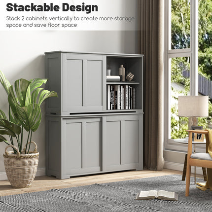 DREAMADE Buffet Cabinet, Modern Buffets & Sideboards Cabinet w/Storage