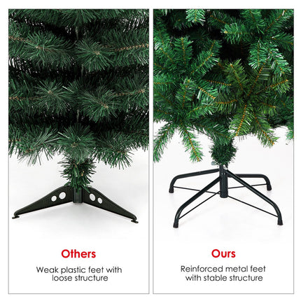 Artificial Christmas Tree with Solid Metal Stand - DreamadeUS