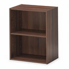 DREAMADE 2 Cube Storage Organizer, Open Storage Display Cabinet with Modular Cubby Design & Adjustable Shelf