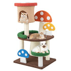 DREAMADE Mushroom Cat Tree, 40.5