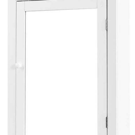 DREAMADE Mirrored Wall Mount Cabinet, Bathroom Storage Cabinet with Adjustable Shelf & HD Mirror