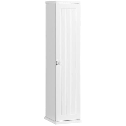 DREAMADE Toilet Paper Holder Cabinet, 4-Tier Bathroom Storage Cabinet