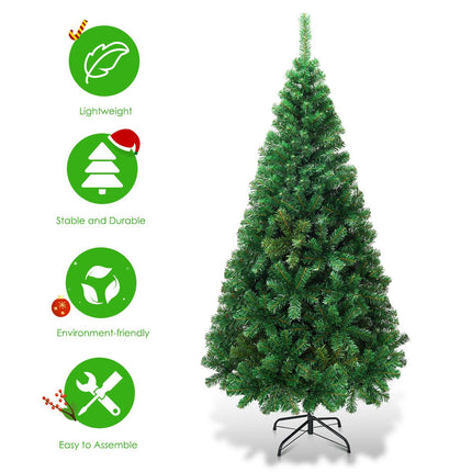 Artificial Christmas Tree with Solid Metal Stand - DreamadeUS