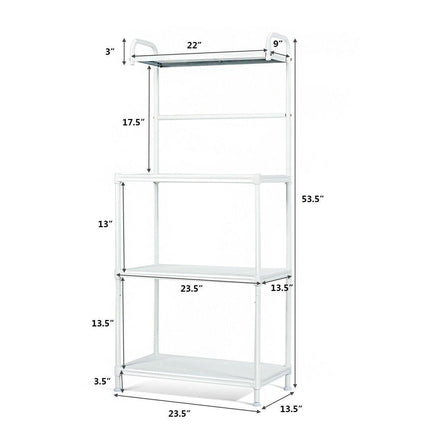 4-Tier Kitchen Microwave Storage Rack Oven Stand - Dreamadeus