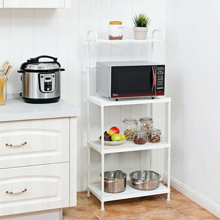 4-Tier Kitchen Microwave Storage Rack Oven Stand - Dreamadeus
