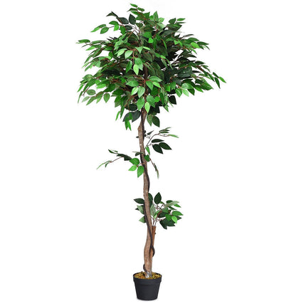 4/5.5/6FT FICUS Silk Leaf Artificial Tree - DreamadeUS
