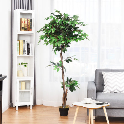 4/5.5/6FT FICUS Silk Leaf Artificial Tree - DreamadeUS