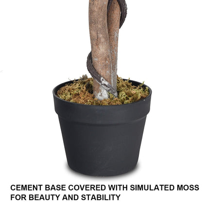 4/5.5/6FT FICUS Silk Leaf Artificial Tree - DreamadeUS
