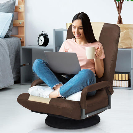 360 Degree Swivel Gaming Chair , Foldable Lazy Sofa Chair - Dreamadeus