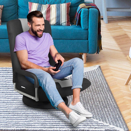 360 Degree Swivel Gaming Chair , Foldable Lazy Sofa Chair - Dreamadeus